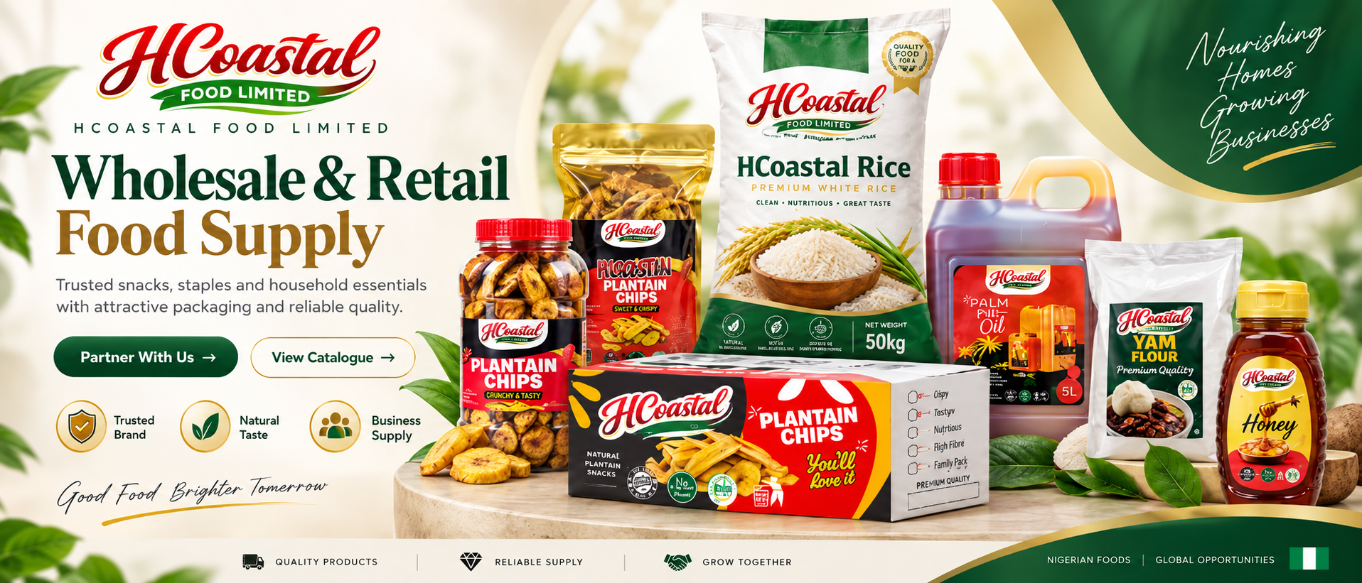 HCoastal Wholesale and Retail Food Supply